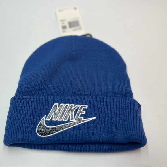 Supreme x Nike Snakeskin Beanie 'Blue' - Picture 9 of 13
